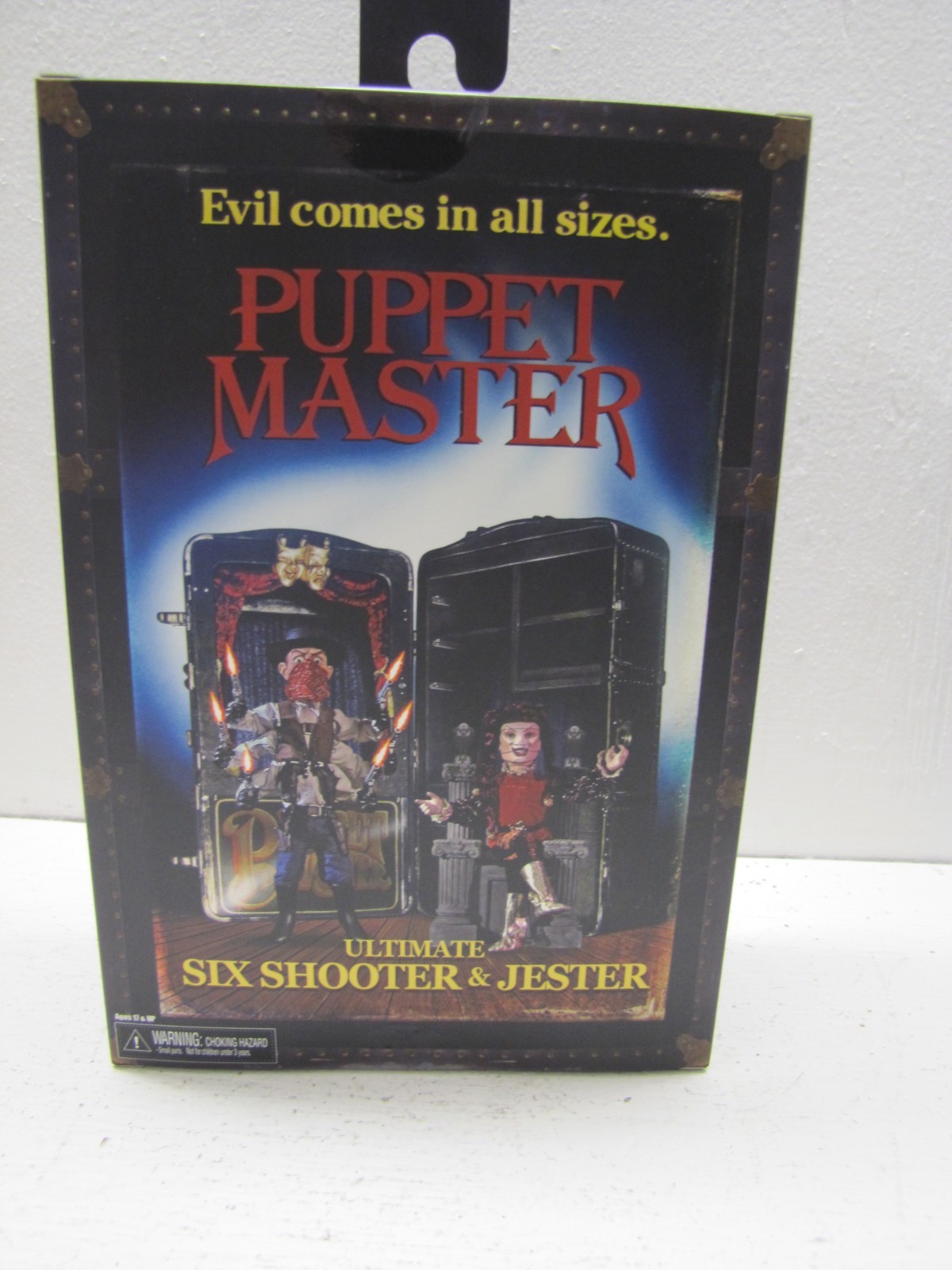 Six Shooter & Jester  ( Puppetmaster / Full Moon )  Brand new in box