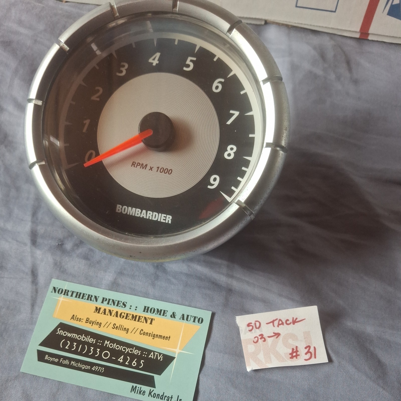 Ski doo REV Summit 600/800 Tachometer 2003-2007 T#31