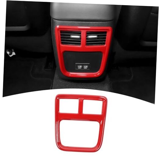 for Charger Rear Air Vent Trim Cover Frame for Dodge Charger/Chrysler 300C