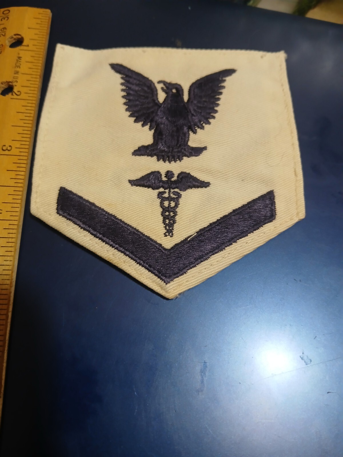 US Navy Rate Patch- White And Black (21-851)