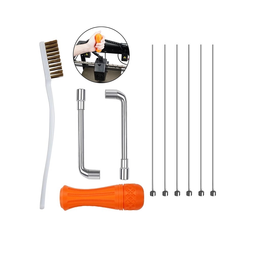 Printer Clogging Cleaner Kit For Creality K1C/K1 Max Replacement Cleaning Tools