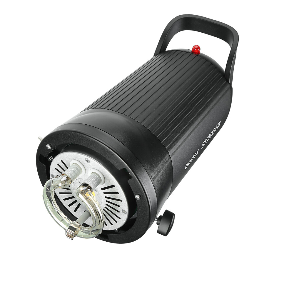 Godox SK300II-V Studio Strobe Flash with Reflector+60*90cm Grid Softbox+2M Stand