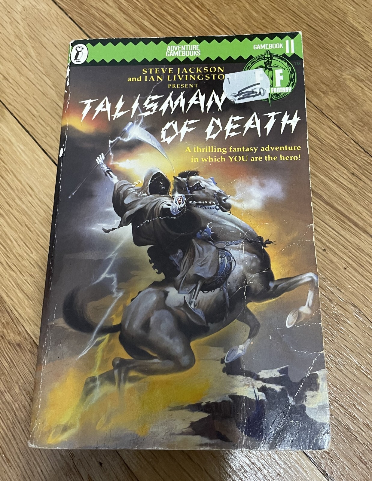 Talisman of Death Fighting Fantasy Steve Jackson Ian Livingston CYOA
