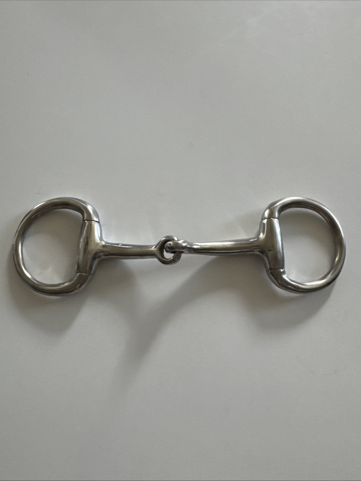 Eggbutt Snaffle, ENGLISH HORSE BIT, 5”, Used