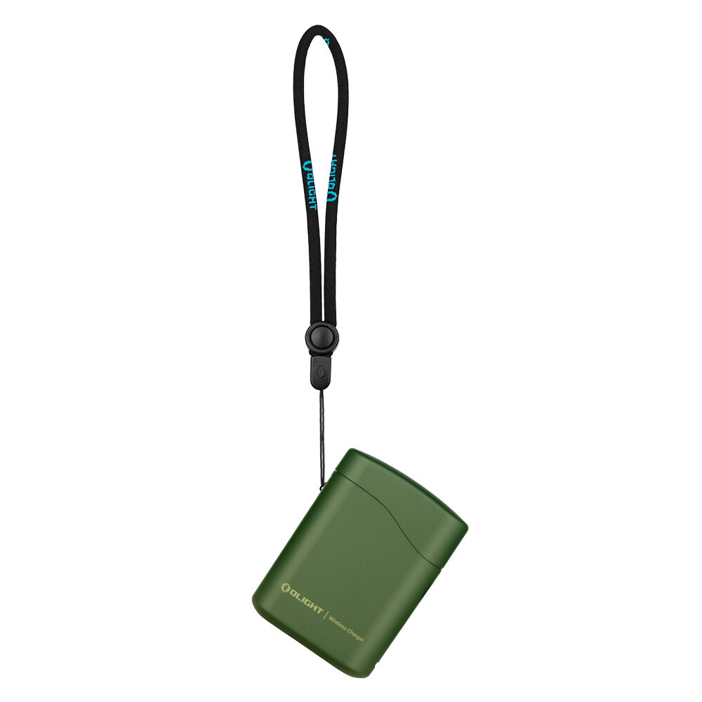 Olight Baton 4 OD Green Premium Rechargeable Flashlight & Charging Case, 1300 L