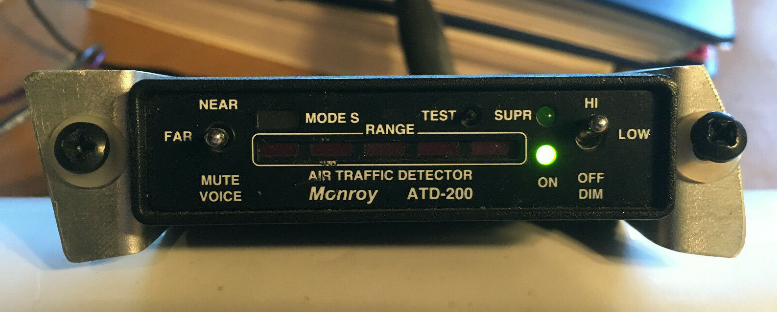 Monroy Traffic Detector ATD-200 with Antenna & Install Manual