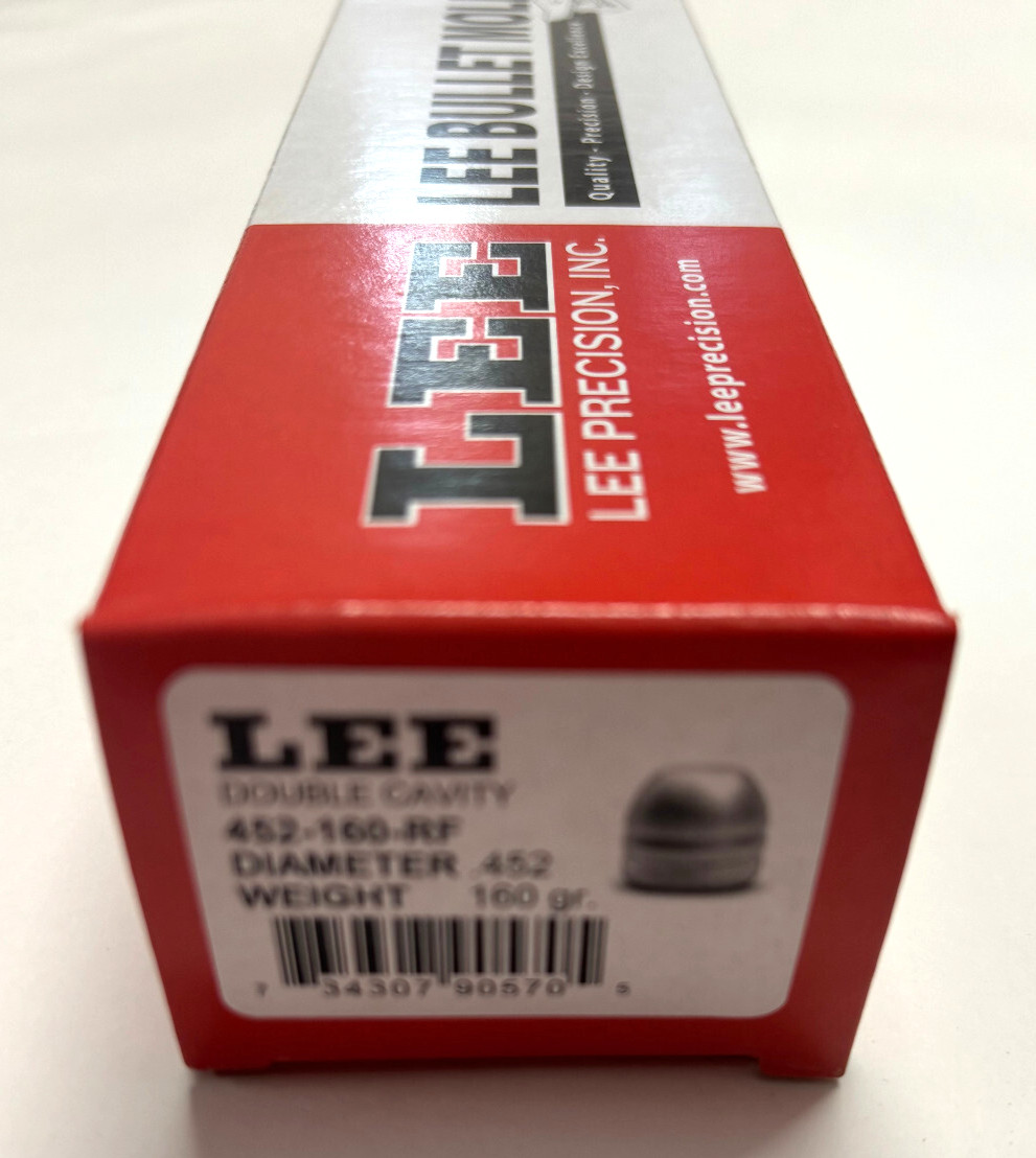 Lee 90570 2-Cavity Bullet Mold 45 ACP/ 45 Auto Rim/ 45 Colt (Long Colt)