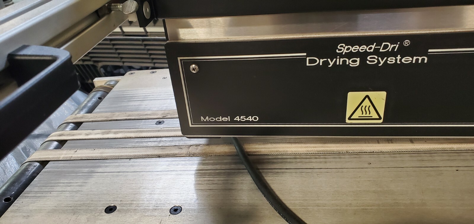 Speed-Dri Model 4540 DRYING SYSTEM