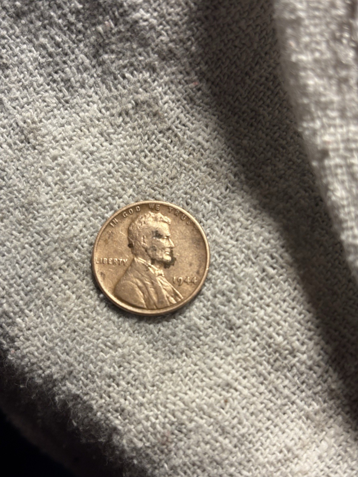 1944 Lincoln Wheat No Mint w/ 2 Errors