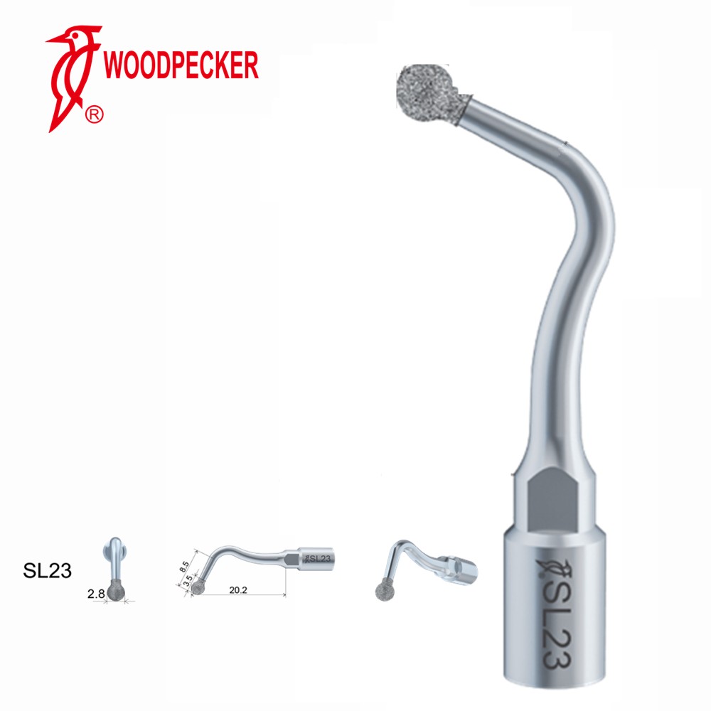 Woodpecker Dental Perio Bone Surgery Tips SL23 for Surgic Smart  & Satelec Perio