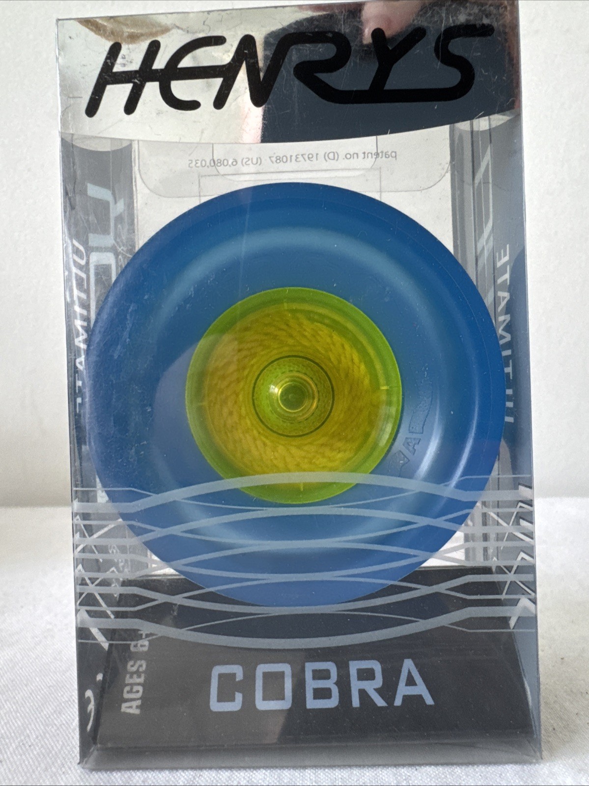 henrys blue cobra yoyo NEW B8