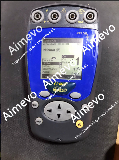 AOIP CP6632 Handheld Process Signal Precise Calibrator