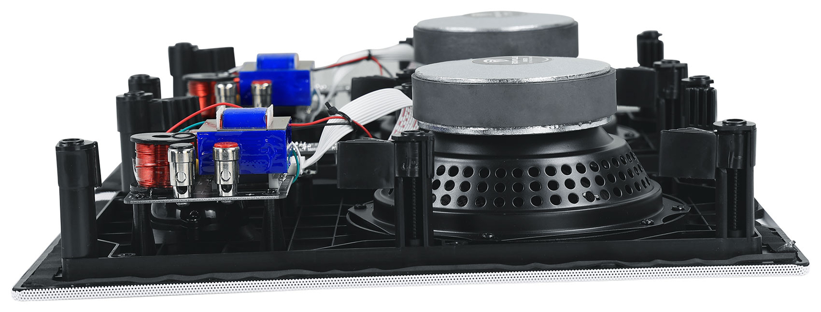 (6) Rockville WA6570 6.5" 70V Commercial/Restaurant In-Wall Speakers+Amplifier