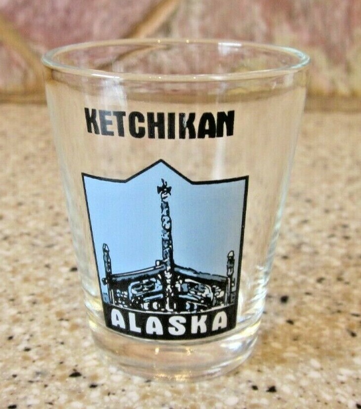 Ketchikan Alaska Souvenir Shot Glass