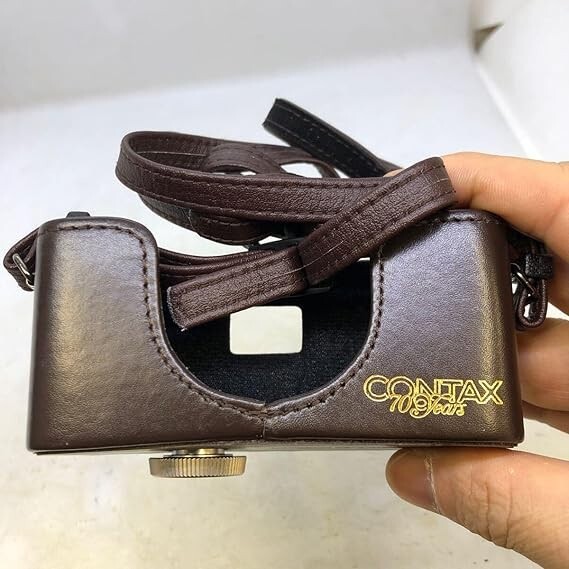 【NEW】CONTAX Contax T3 Leather Half Case 70th Anniversary Model japan
