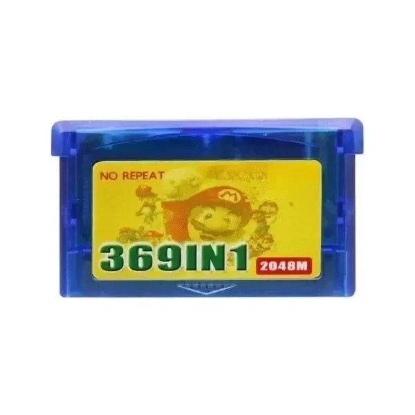 369 in 1 Game Cartridge Compatible with GBA SP NDS Handheld Console