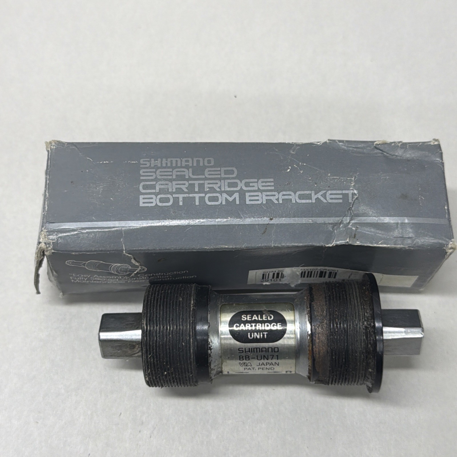 Shimano BB-UN71 115x68mm BSA 1.37x24TPI Square Taper Bicycle Bike Bottom Bracket