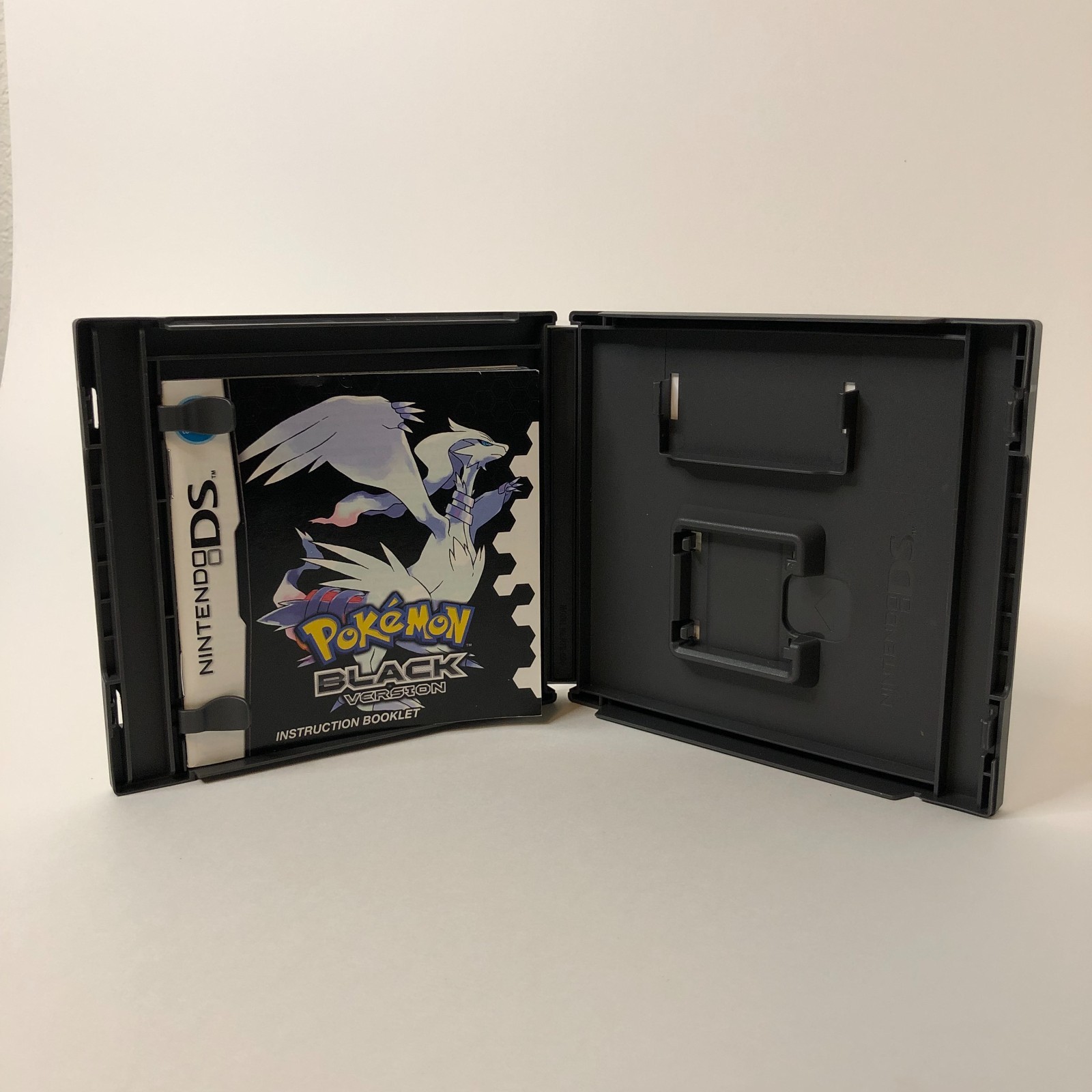 Replacement Case and Manual Only for Pokémon Black Version Nintendo DS