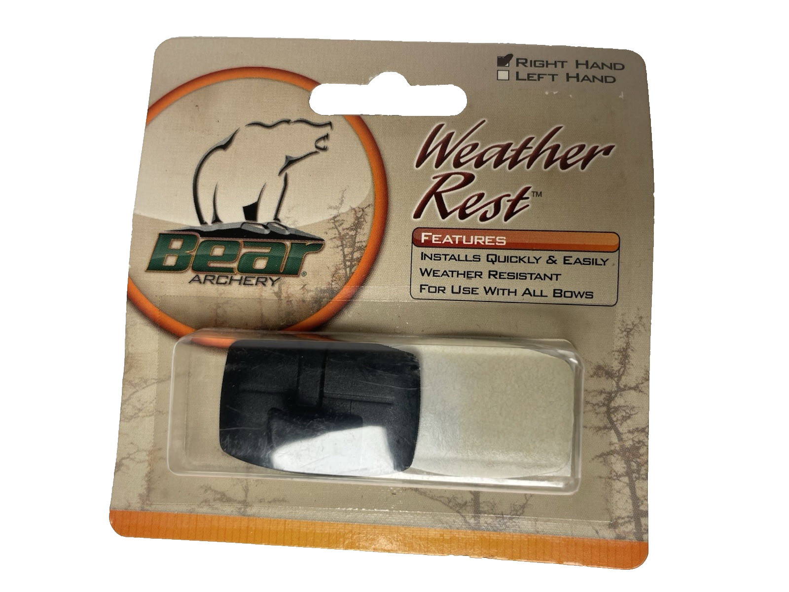 Bear Archery Company Bear Weather Rest Right Hand NOS