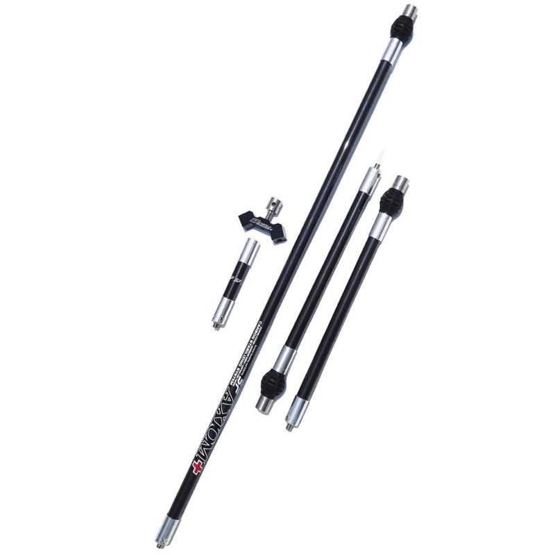 Balance Rod Extend V-Bar Archery Recurve Compound Bow Carbon Stabilizer Set