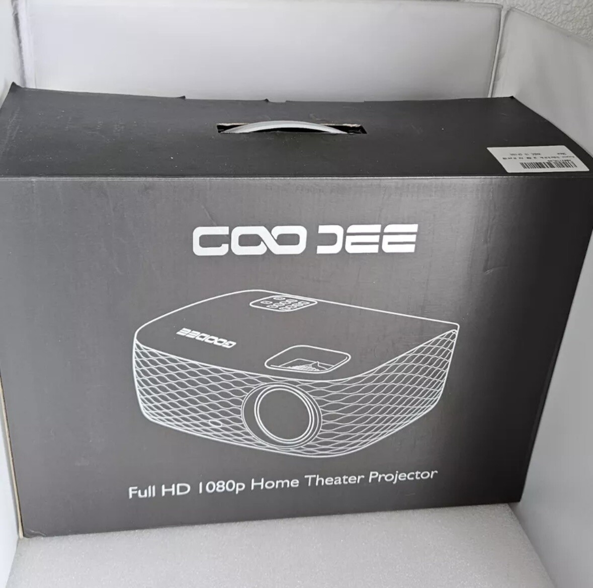 GooDee HD Video Projector Native 1920x1080P -TK