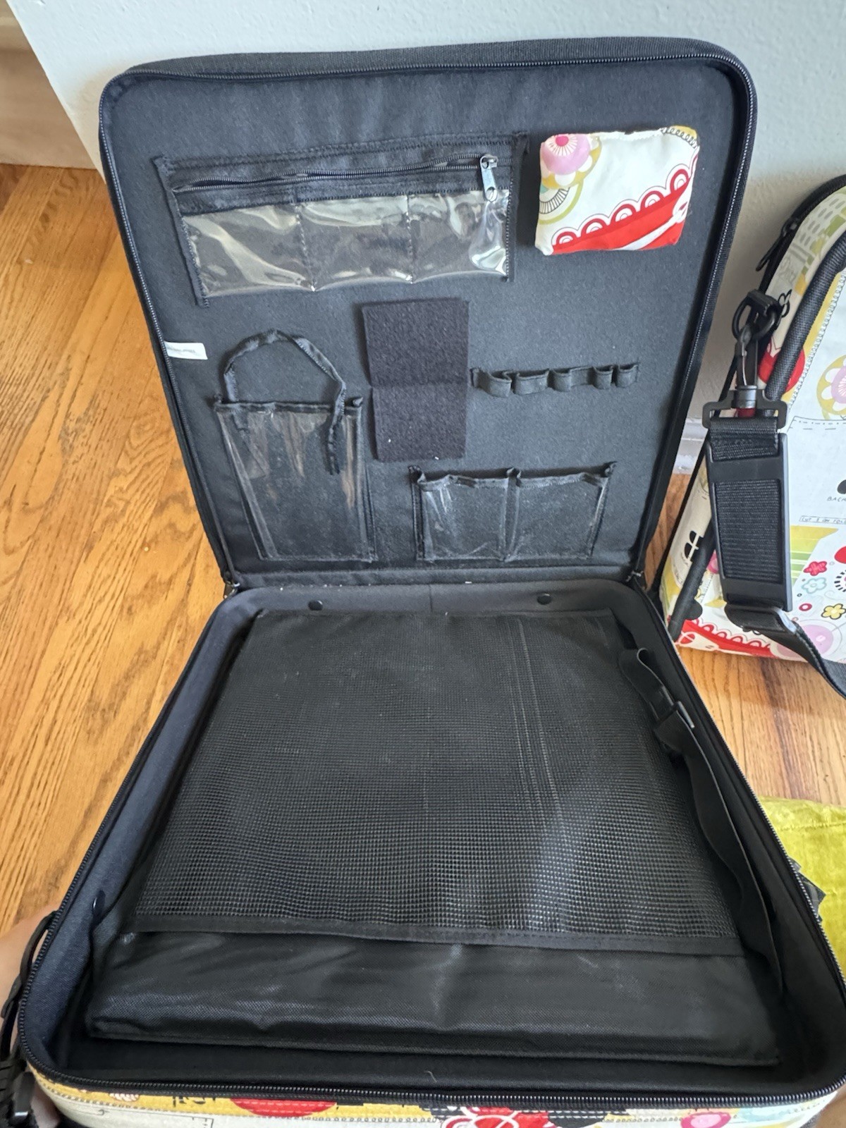 Scrabook or Sewing Cases and Stickers