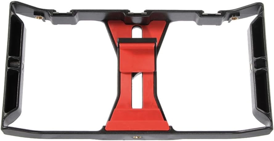 Smartphone Video Rig Mobile Phone Frame with Cold Shoe Mounts Handheld Holder