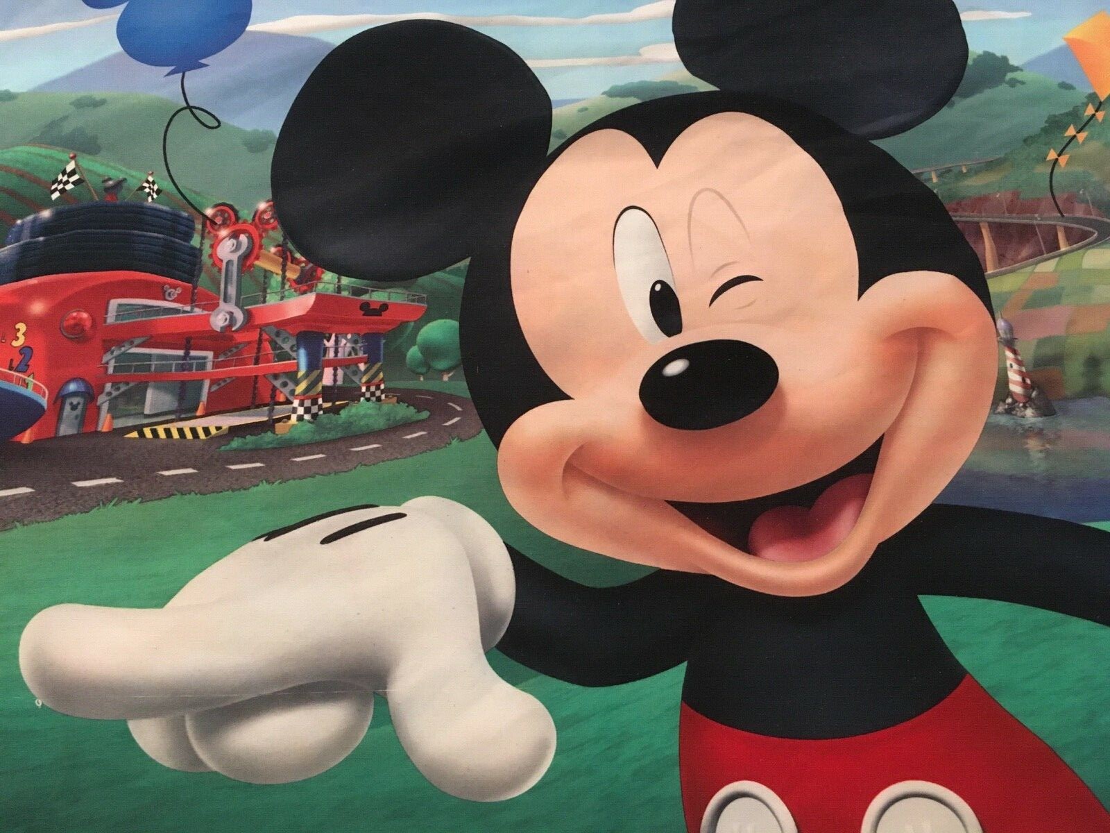 Disney Mickey Mouse 2 Sided Standard Pillowcase Donald Duck Goofy Polyester