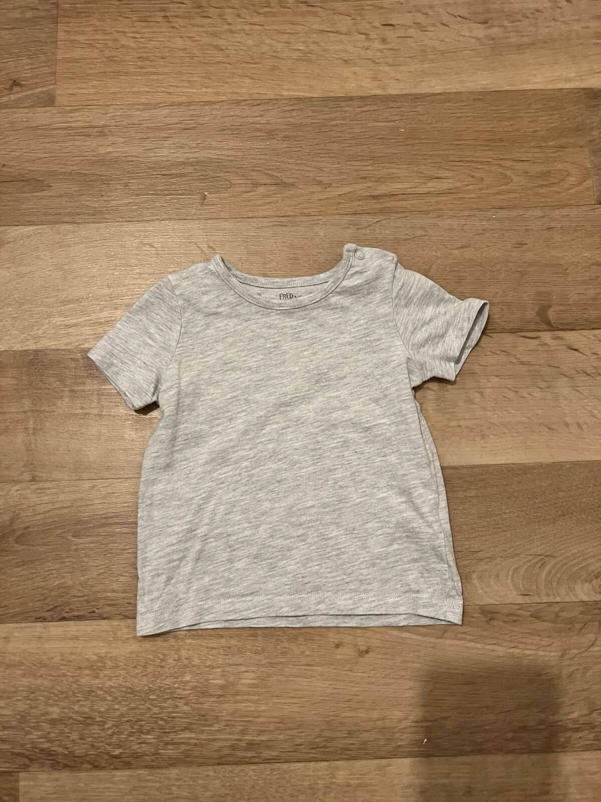 baby boy grey short sleeve t shirt size 3-6months f&f