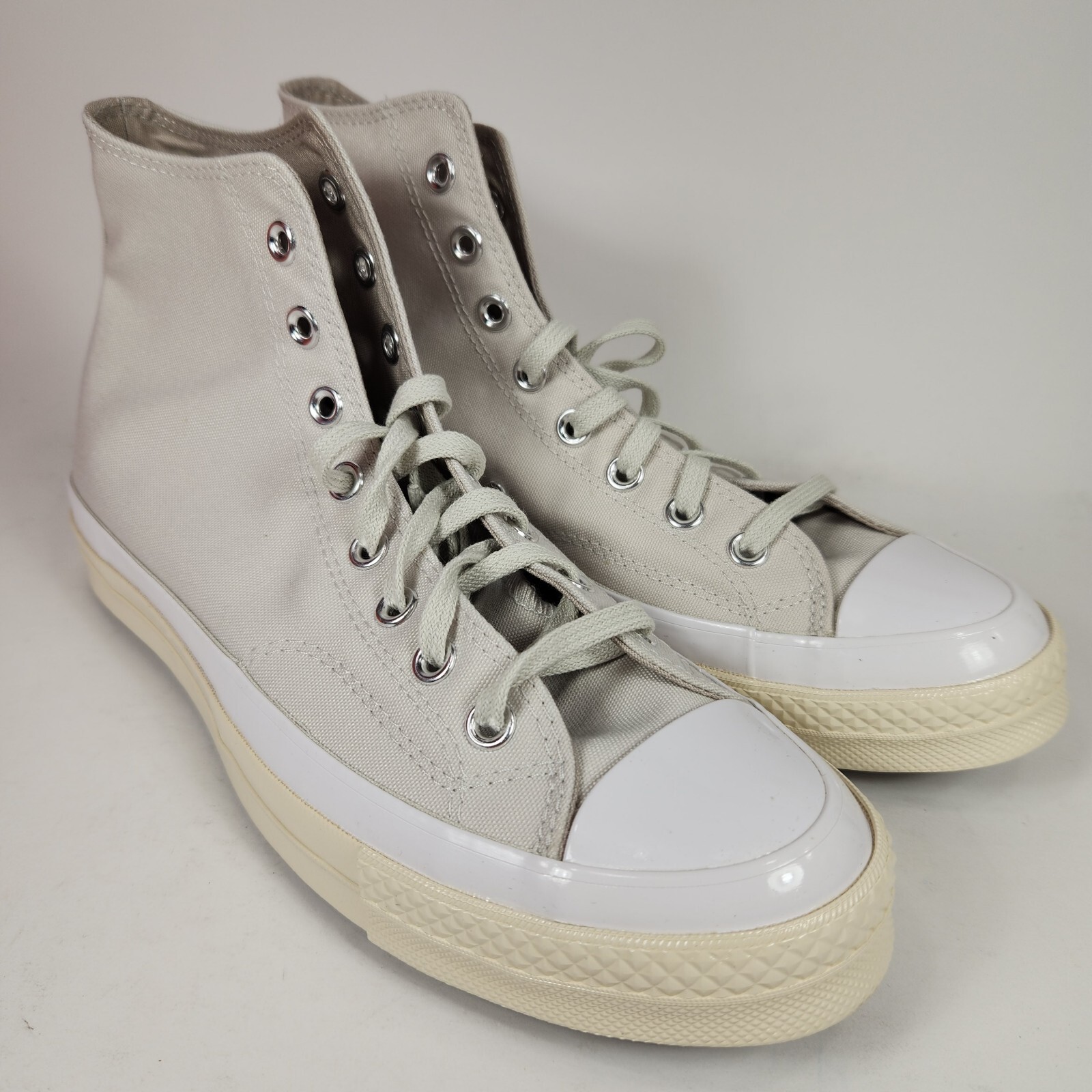 Converse Chuck 70 High Mens Size 9.5 Bone White Off White CTAS A00727C