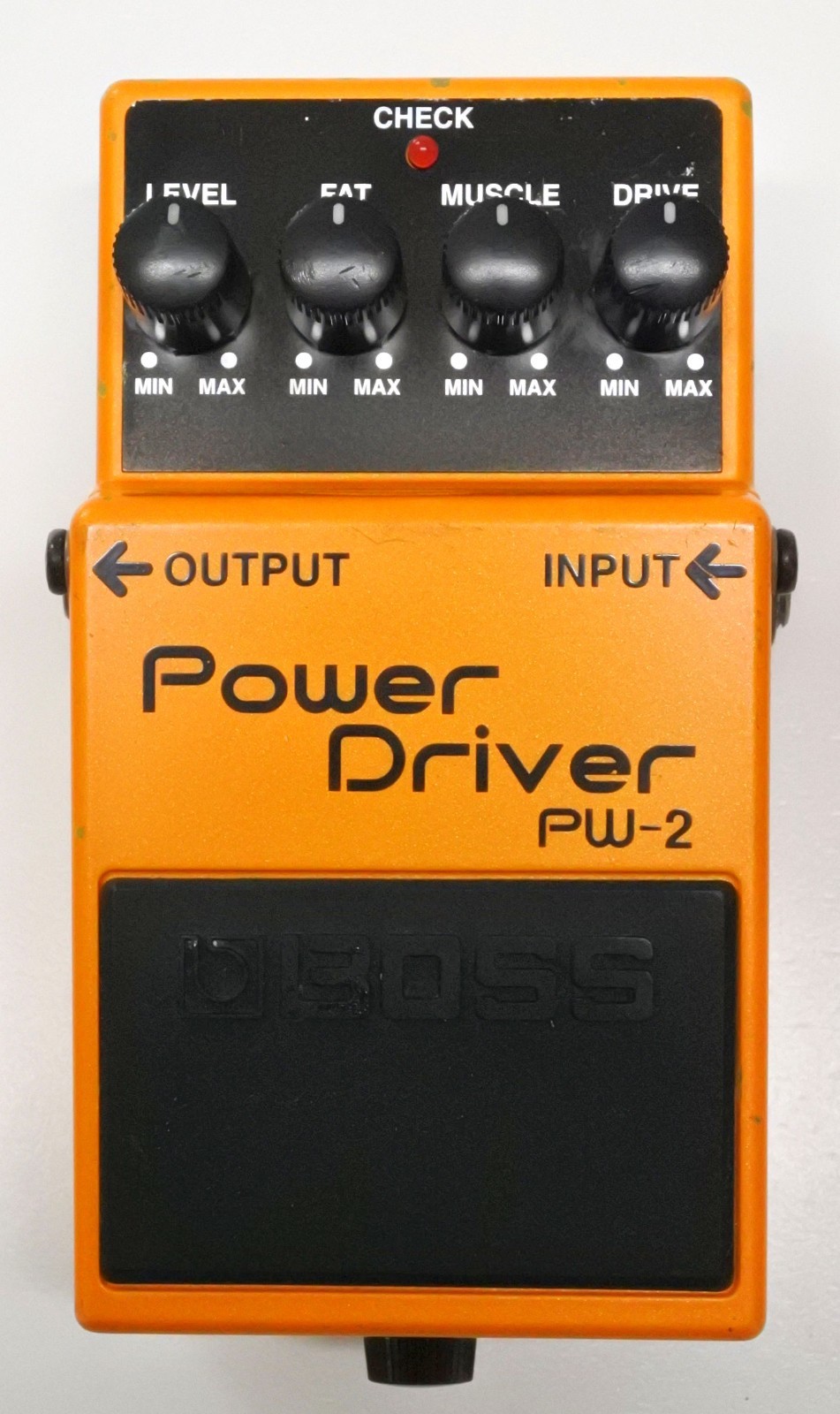BOSS PW-2 Power Driver Guitar Effects Pedal 1997 #52 DHL Express or EMS