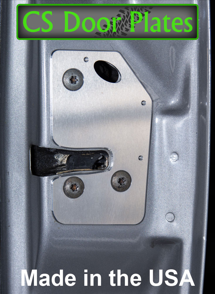 Jeep Cherokee (XJ) 97-01 PASSENGER door latch repair & reinforcement plate