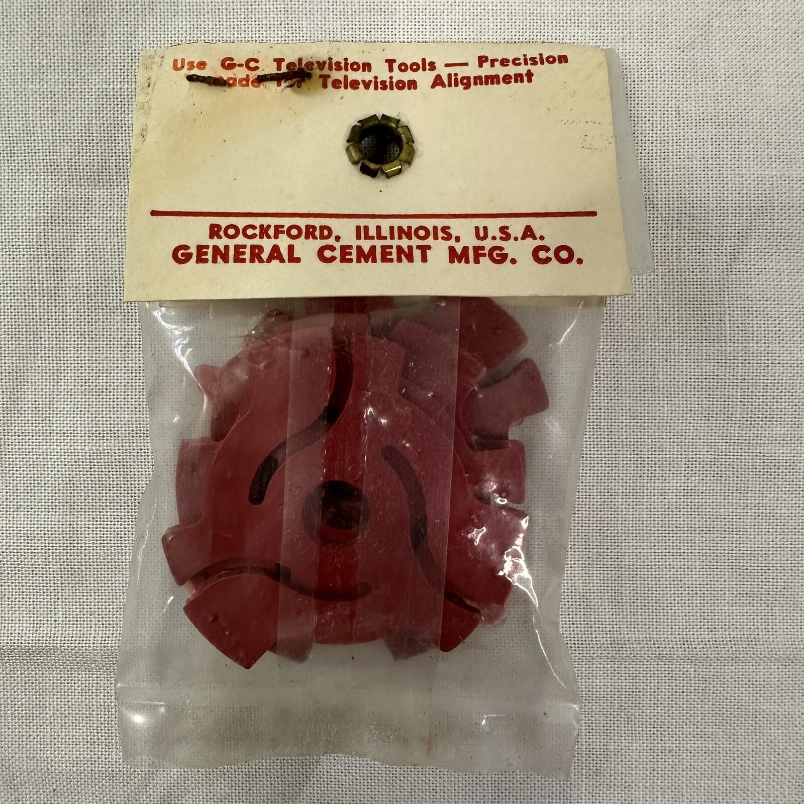 General Cement RCA Record Adapters No. 8380-E Fit Regular Shafts