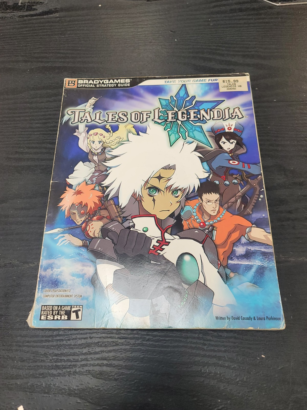 Tales of Legendia Official Brady Games Strategy Guide Great Shape