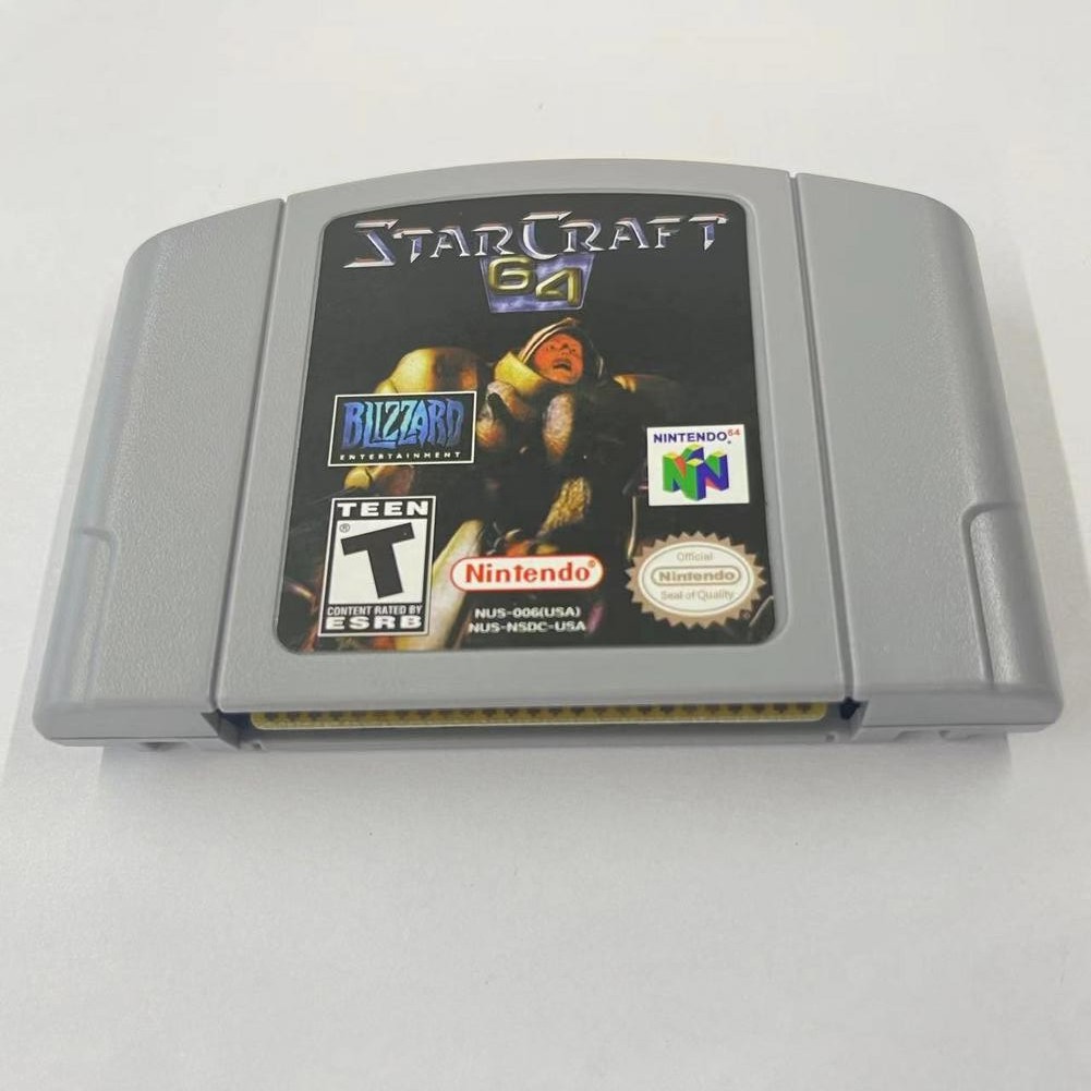 StarCraft 64 - Nintendo 64 (N64) Hard to find Tested and working Popular title