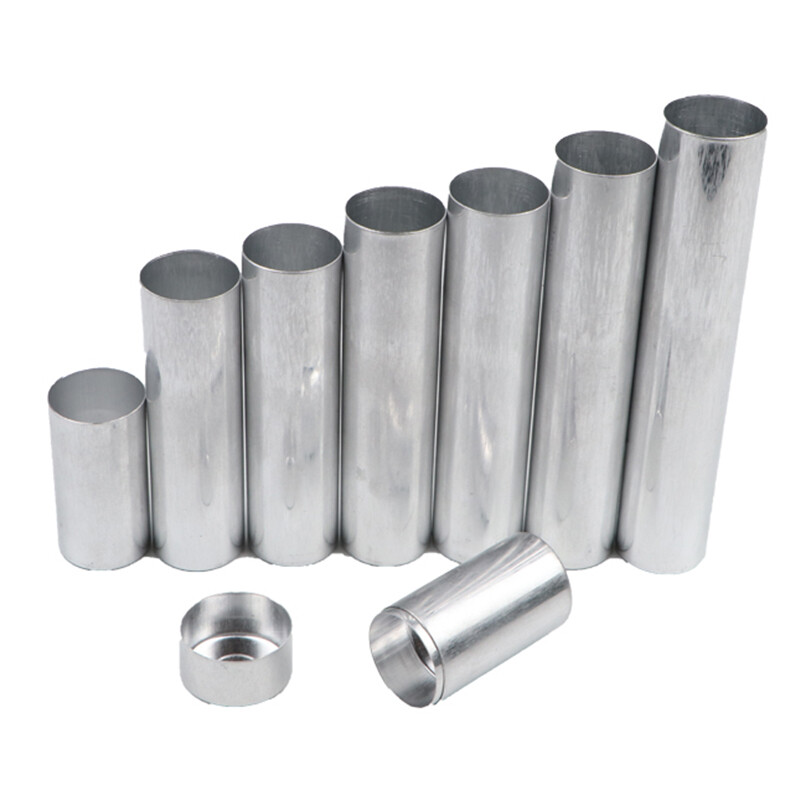 50Pcs Dental Empty Aluminium Cartridges Tubes for Making Denture - OD25.5mm