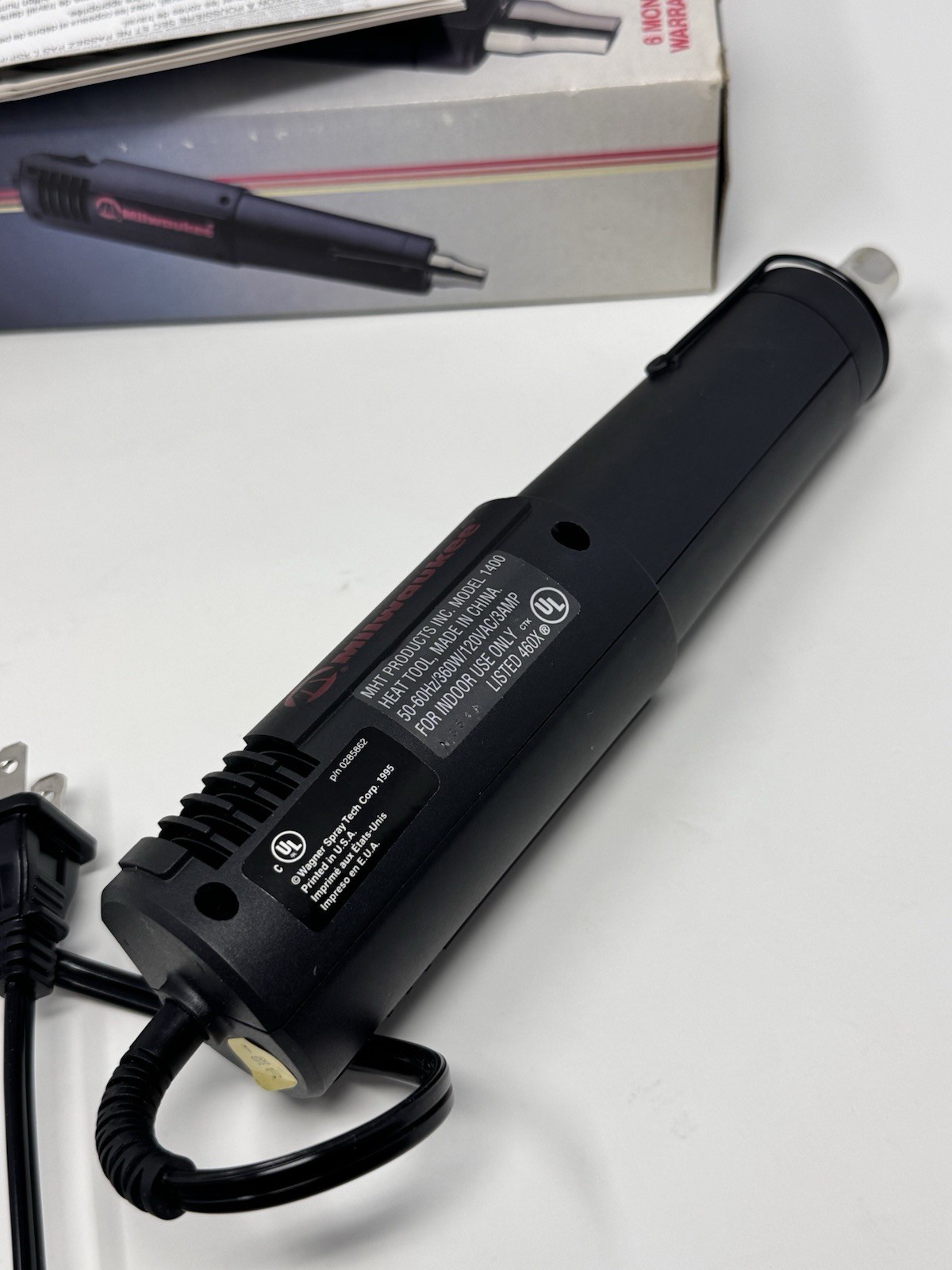 Milwaukee Precision Hot Tool Model 1400 Heat Tool 360W Box Manual