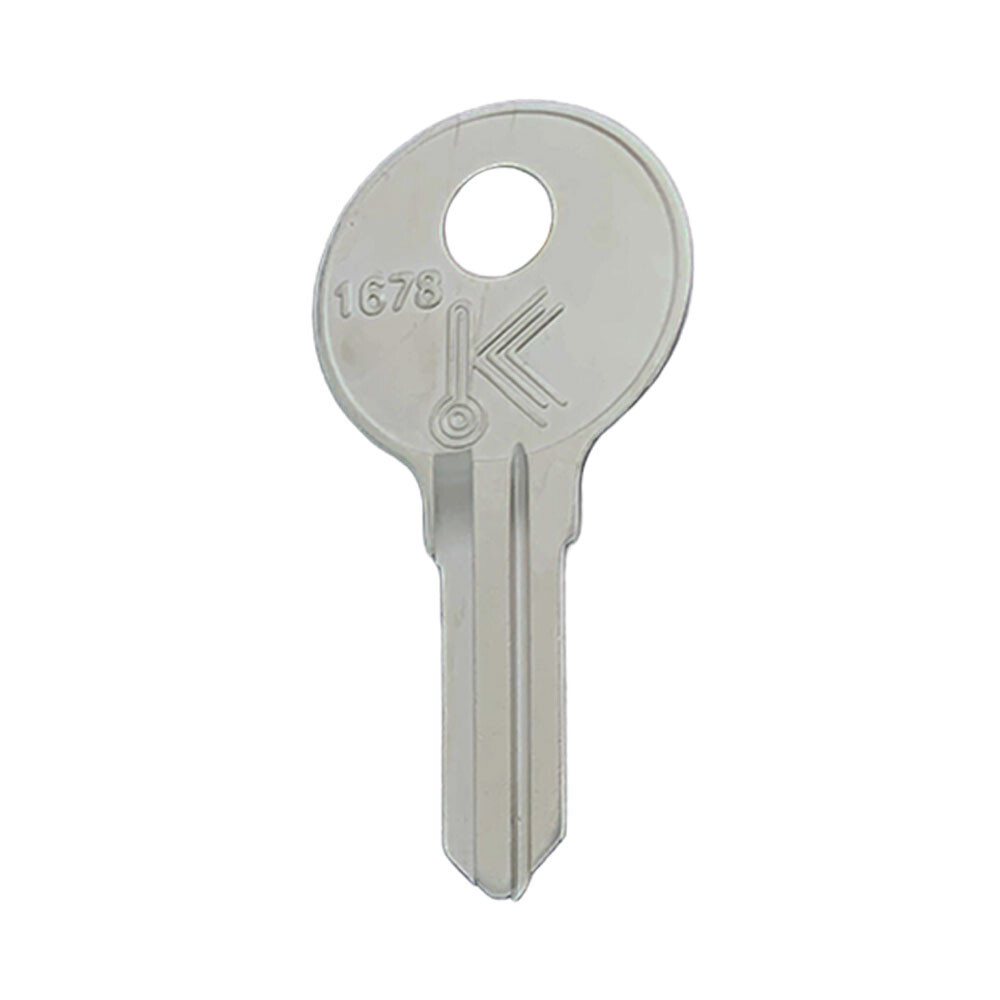 1678 Key Blank  – Nickel