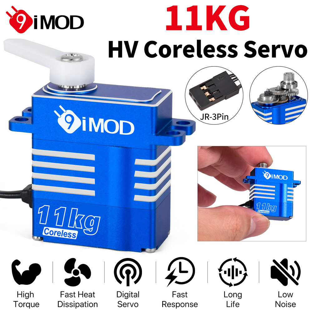 9imod 11 KG Digatal Servo Coreless Metal Gear for 1/8 1/10 1/12 1/18 RC Car DIY