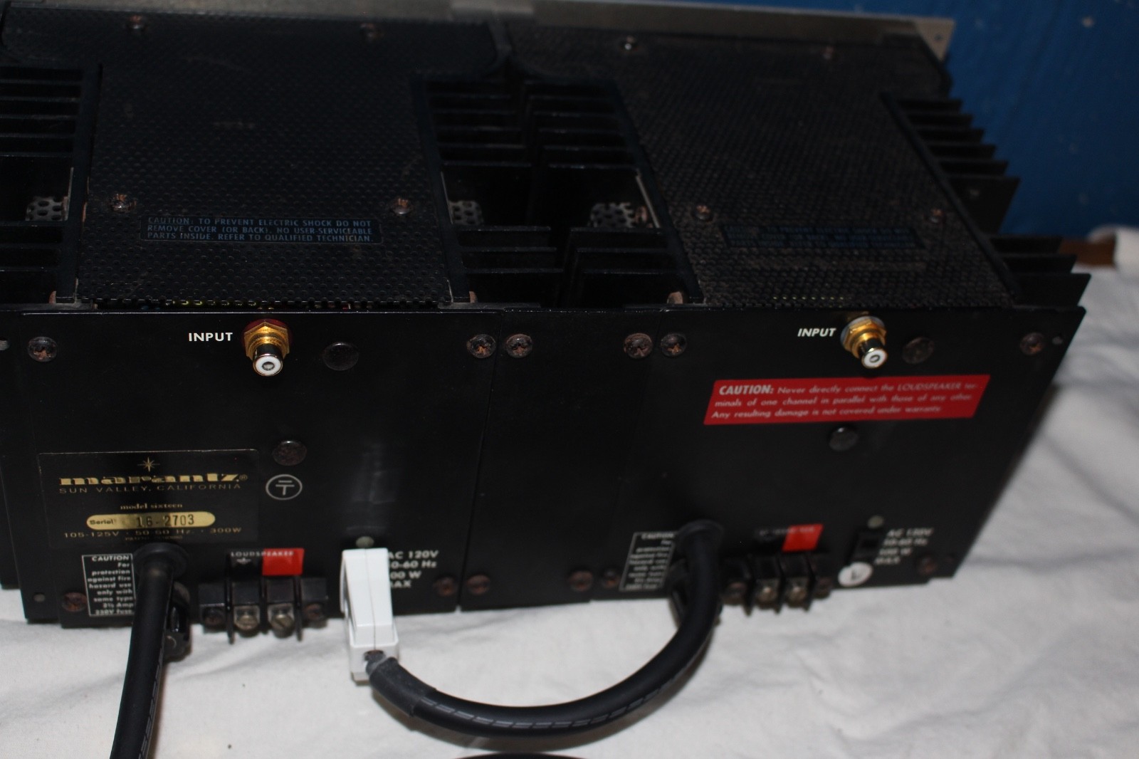 Marantz Power Stereo Amplifier Model 16 - Serviced