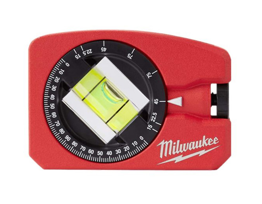 Milwaukee 48-22-5102 Rotating Vial Magnetic Pocket Level Hand Tool Compact New