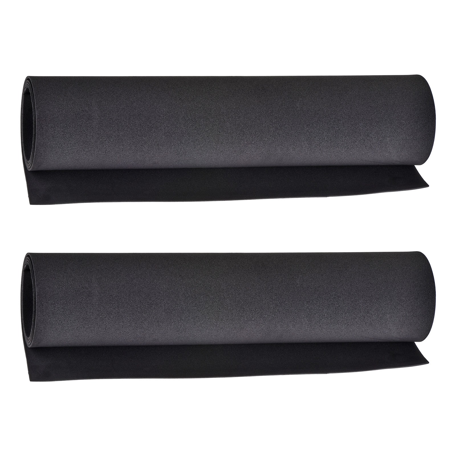 EVA Foam Sheets Roll, [for Crafts] - 13x39 Inch 2mm Thickness / Black / 2 Pcs