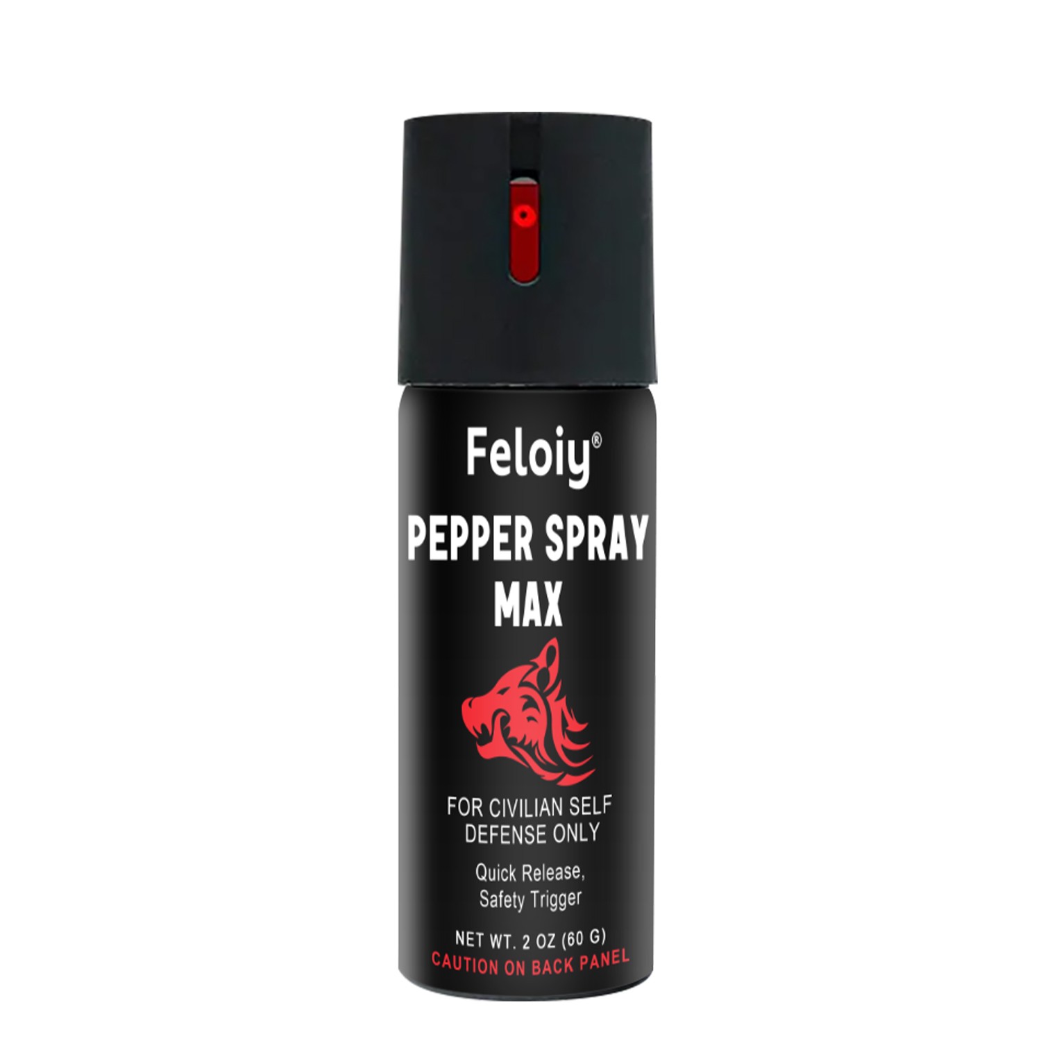 1 Bottle Feloiy pepper spray 2oz Safety Lock Stream Defense Security US
