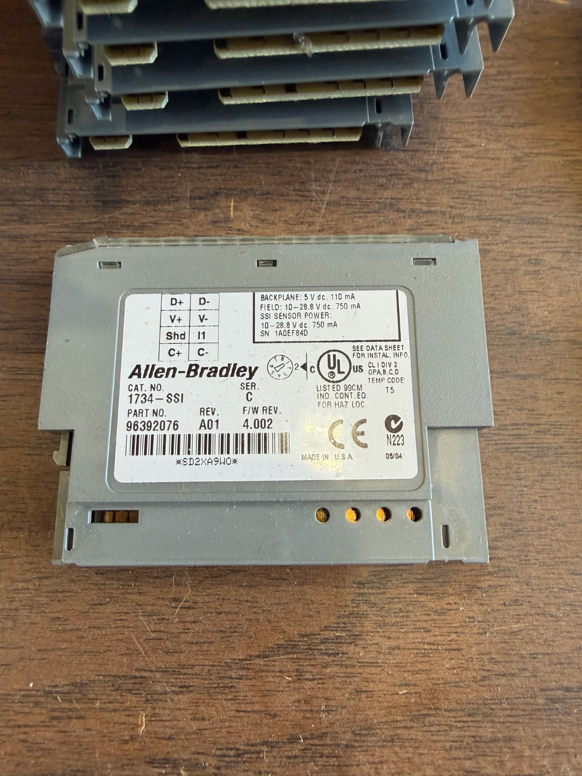 1734-SSI Allen Bradley Module    W181