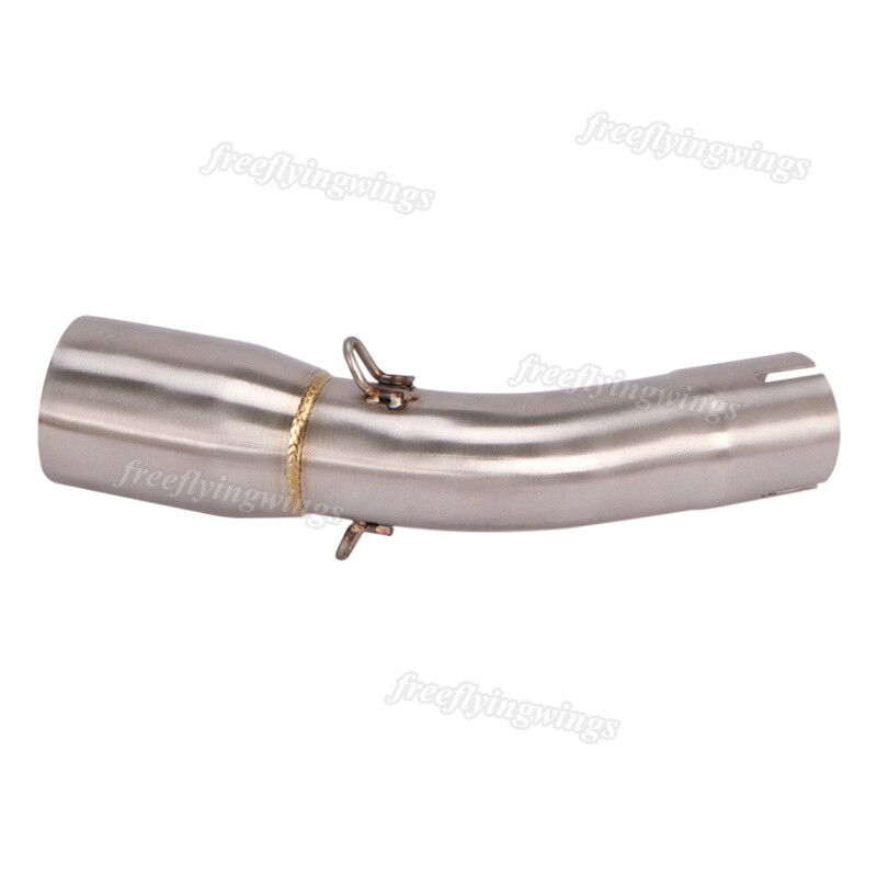 For Suzuki SV650 2016-2023 Motorcycle Mid Link Tube Exhaust Pipe Connect 51mm