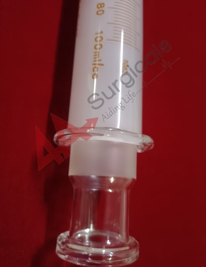 4A Glass Toomey Syringe 100ML