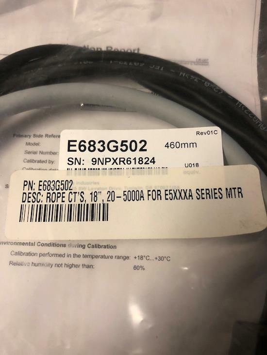 VERIS E683G502 ROPE CT'S 18" 20-5000A