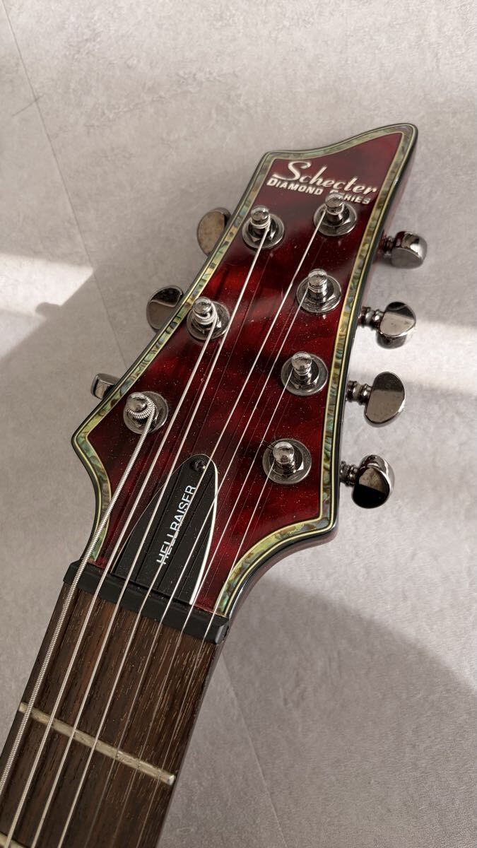 Electric Guitar Schecter C-7 Hellraiser Diamond Series 7-string South Korea