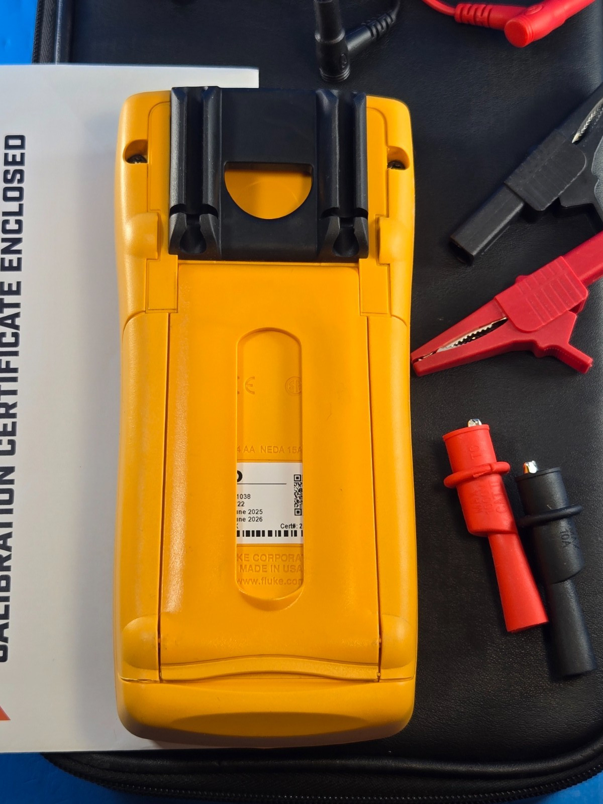 Fluke 725 Multifunction Process Calibrator Meter - Calibrated June 2-26 w Data +