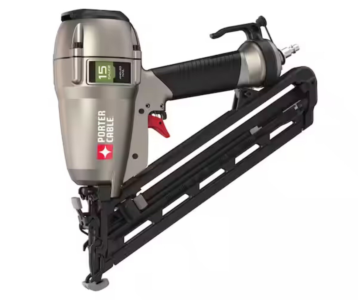Porter Cable 15-Gauge Pneumatic 2-1/2 in. Angled Nailer Kit